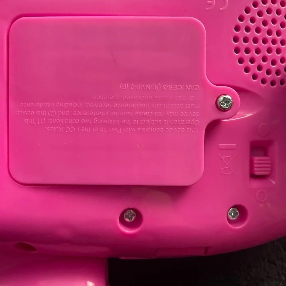 Fisher-Price Pink Toy Airplane with Music Notes